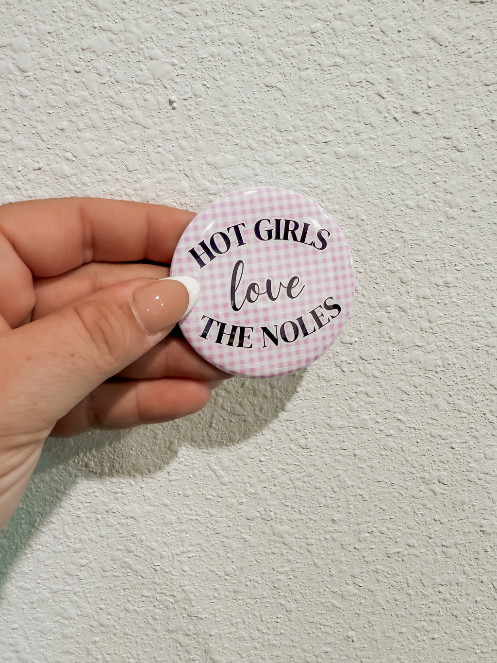 Florida State Noles Babe Button Pins